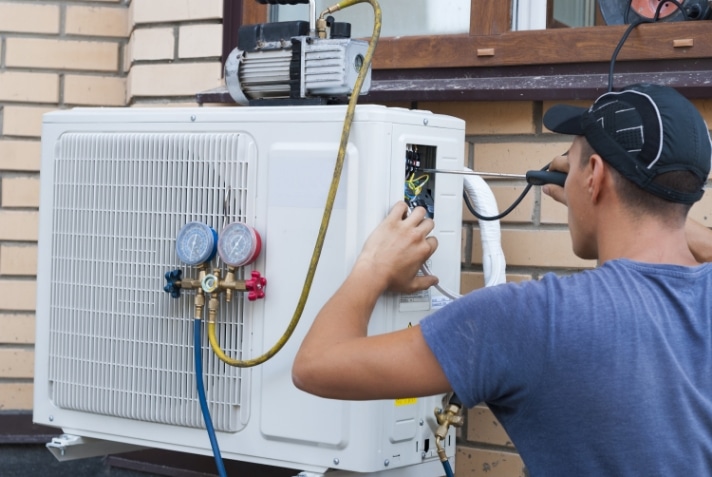 Air conditioning repair